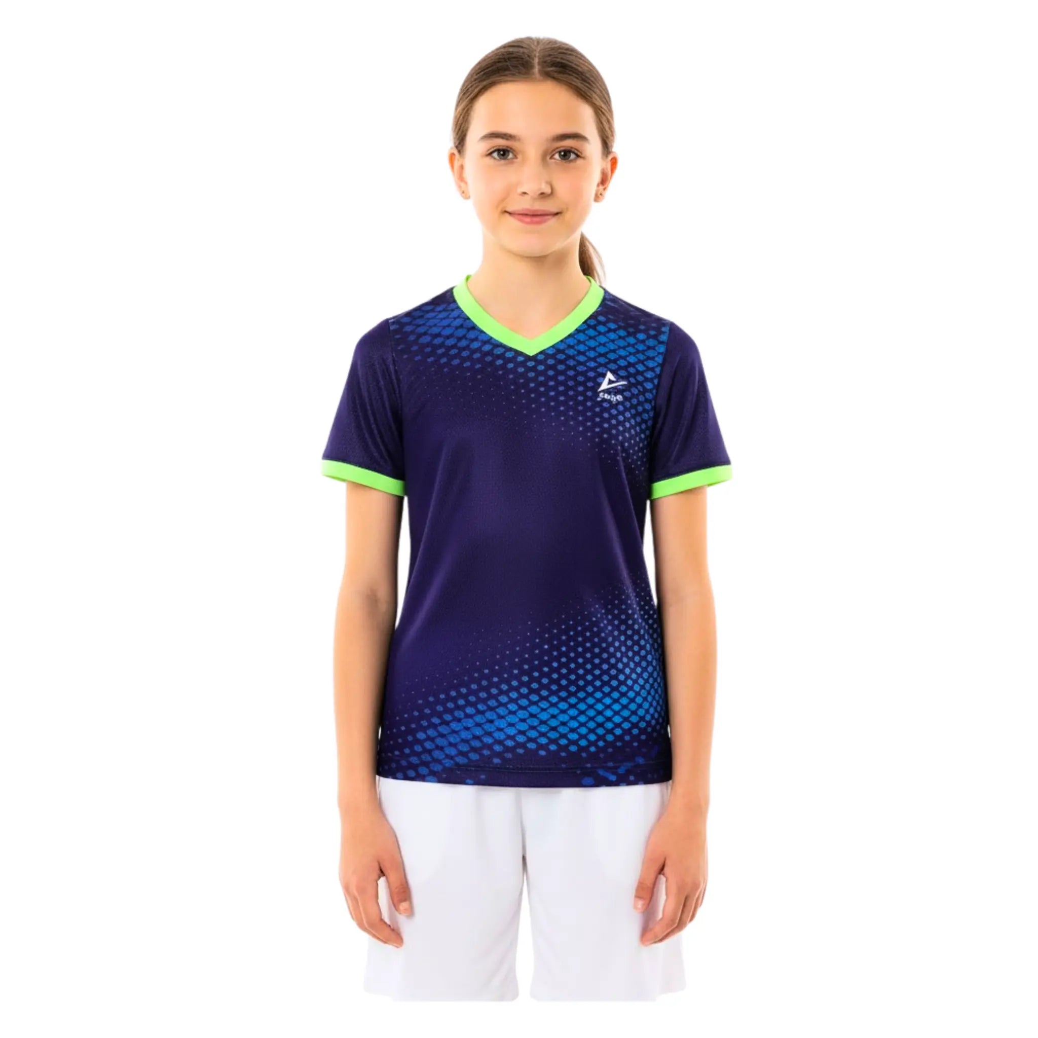 Hex Fade Performance T-Shirt - Blue