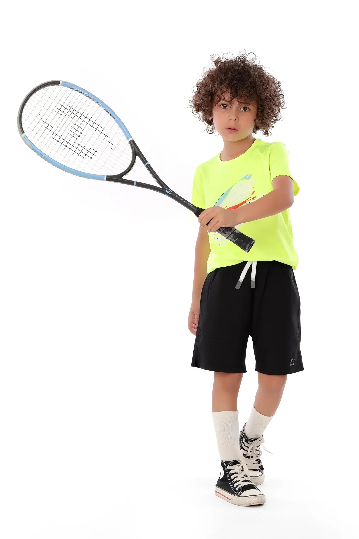 Squash Splash Graphic T-Shirt - Yellow