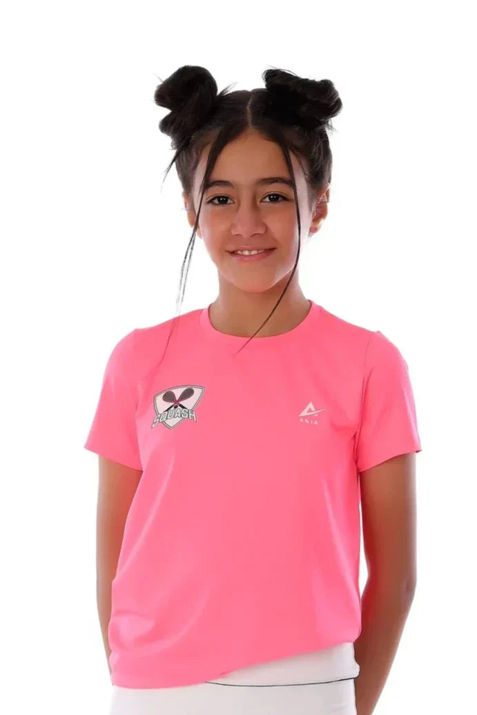 Squash Performance T-Shirt - Pink
