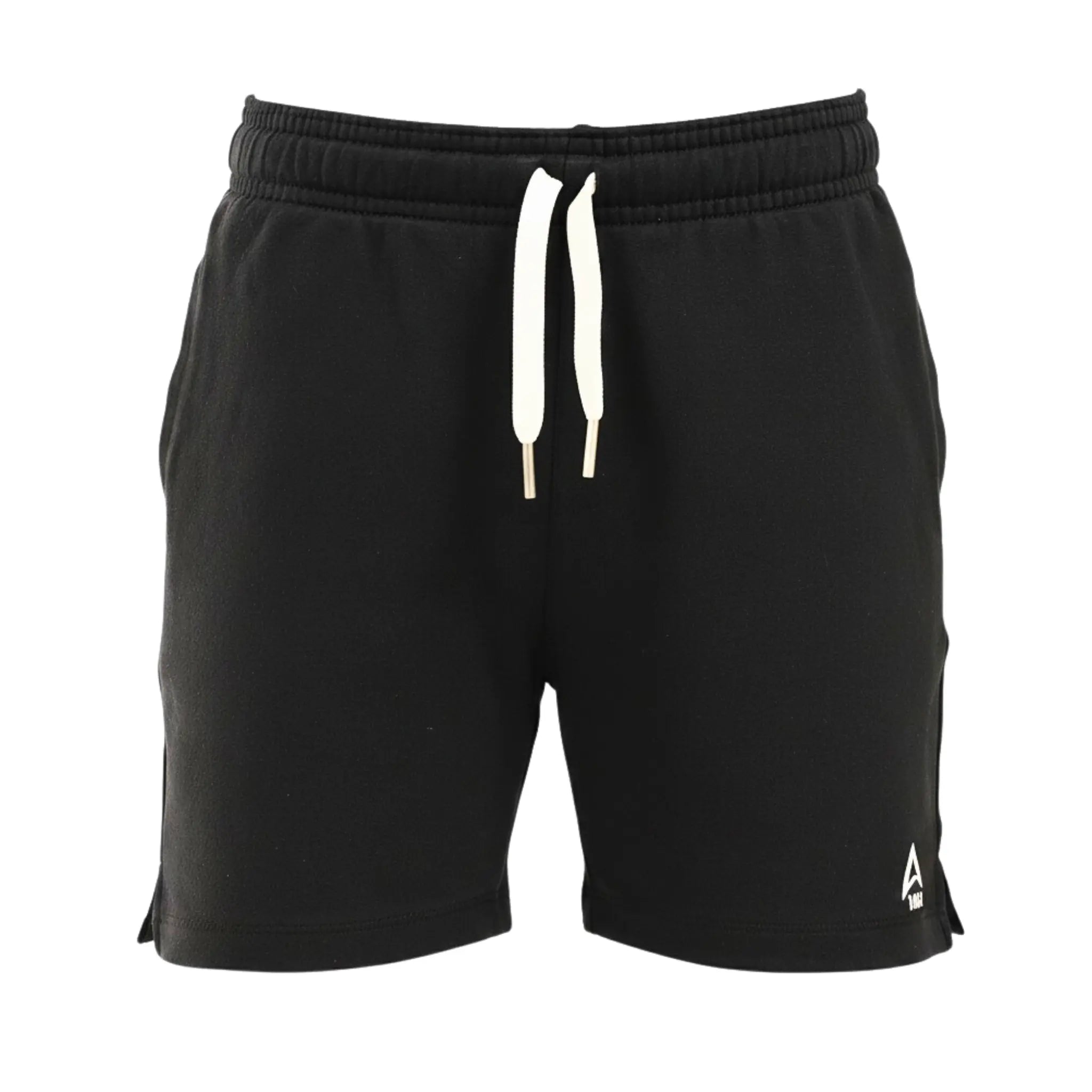 Drawstring Athletic Shorts - Black
