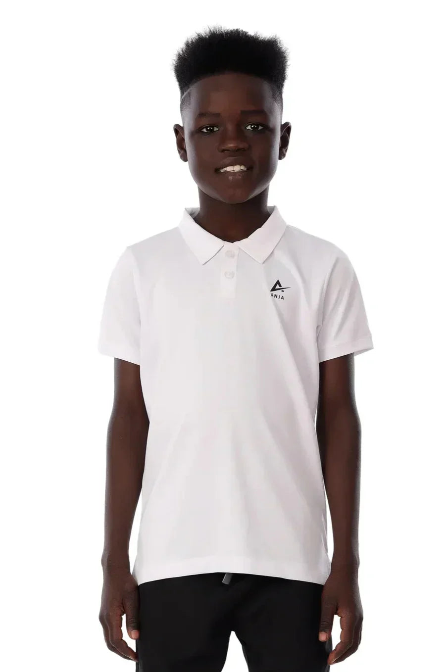 Classic Athletic Polo T-Shirt - White