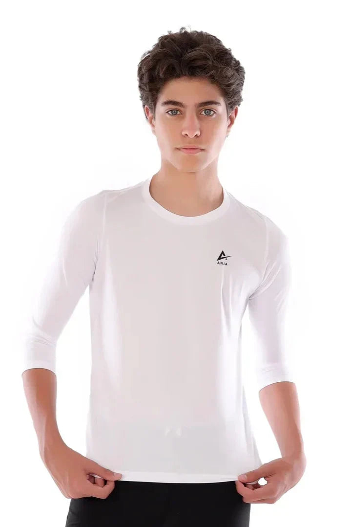 Essential Long Sleeve Performance T-Shirt - White