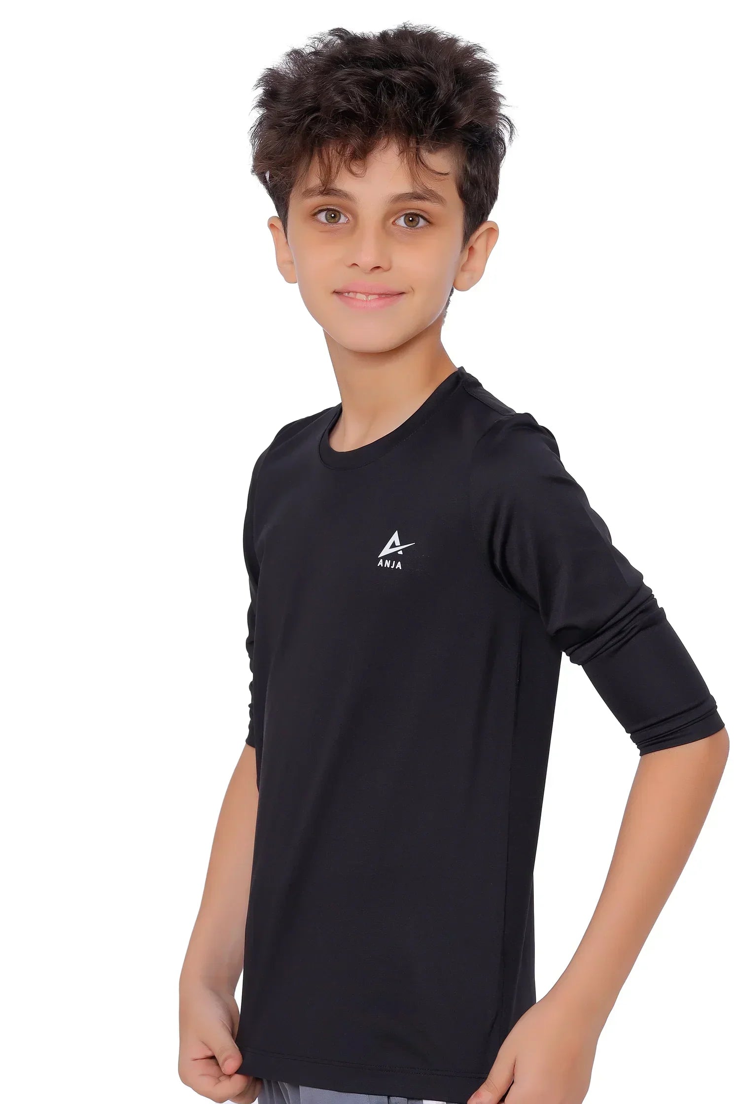 Essential Long Sleeve Performance T-Shirt - Black