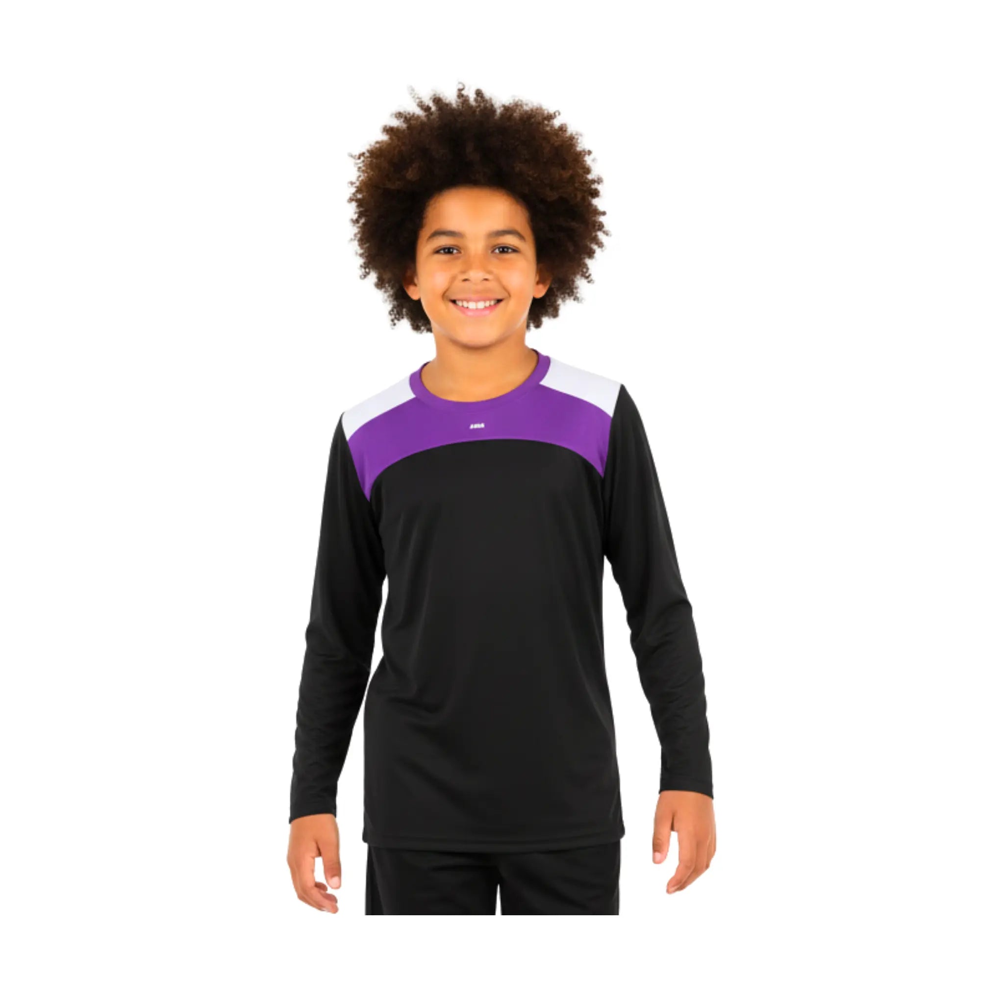 Block Performance Long Sleeve T-Shirt - Black