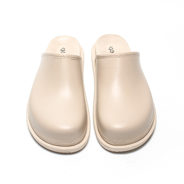 Comfort Clog Slide Slippers - Beige