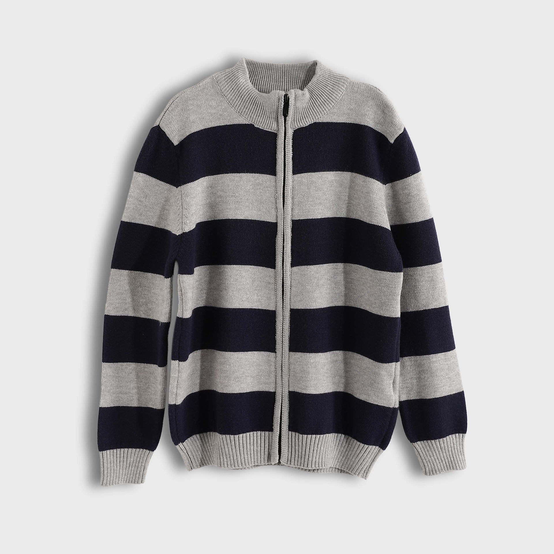 long zipper pullover