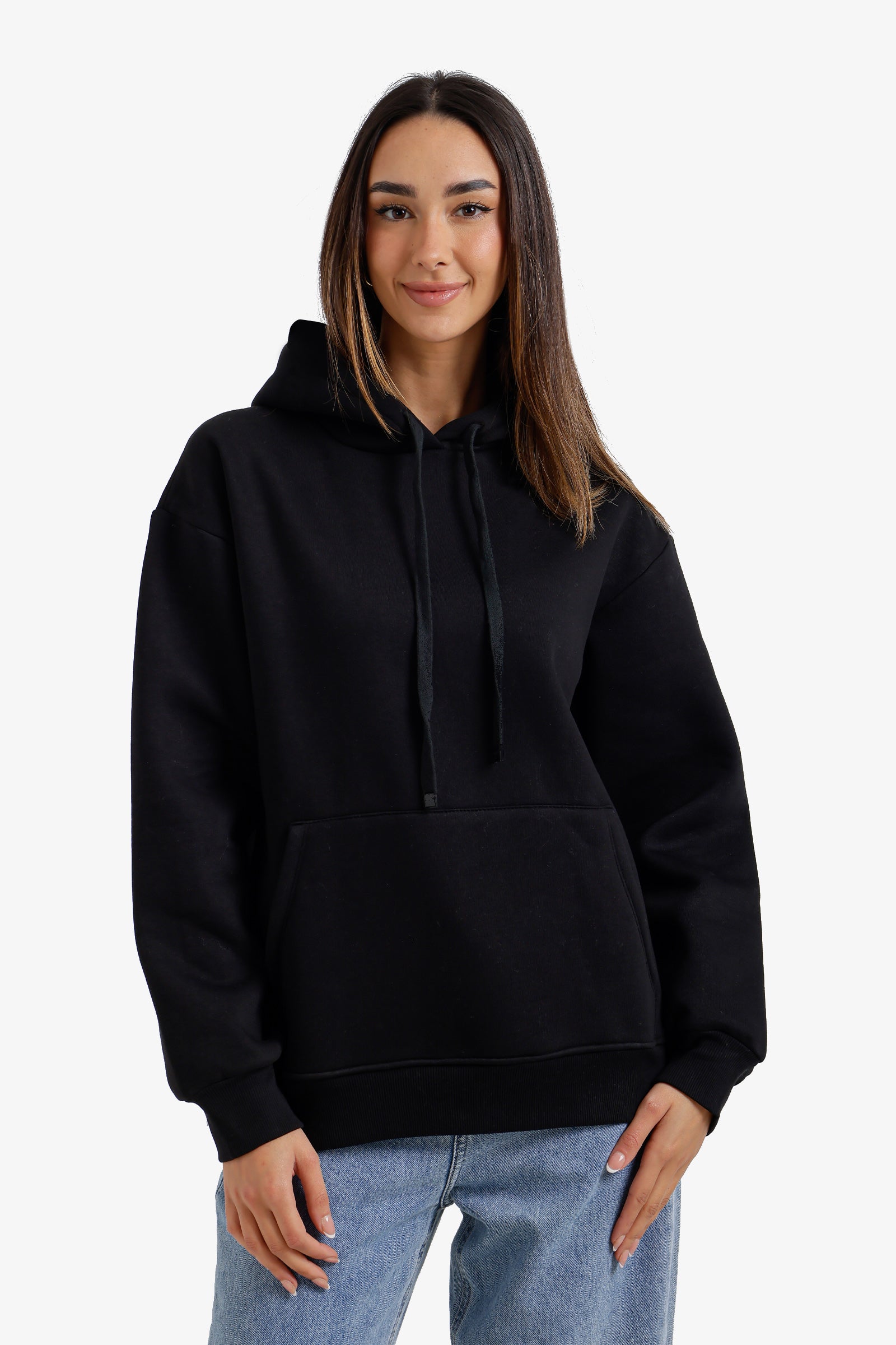 Basic Lounge Hoodie - Black