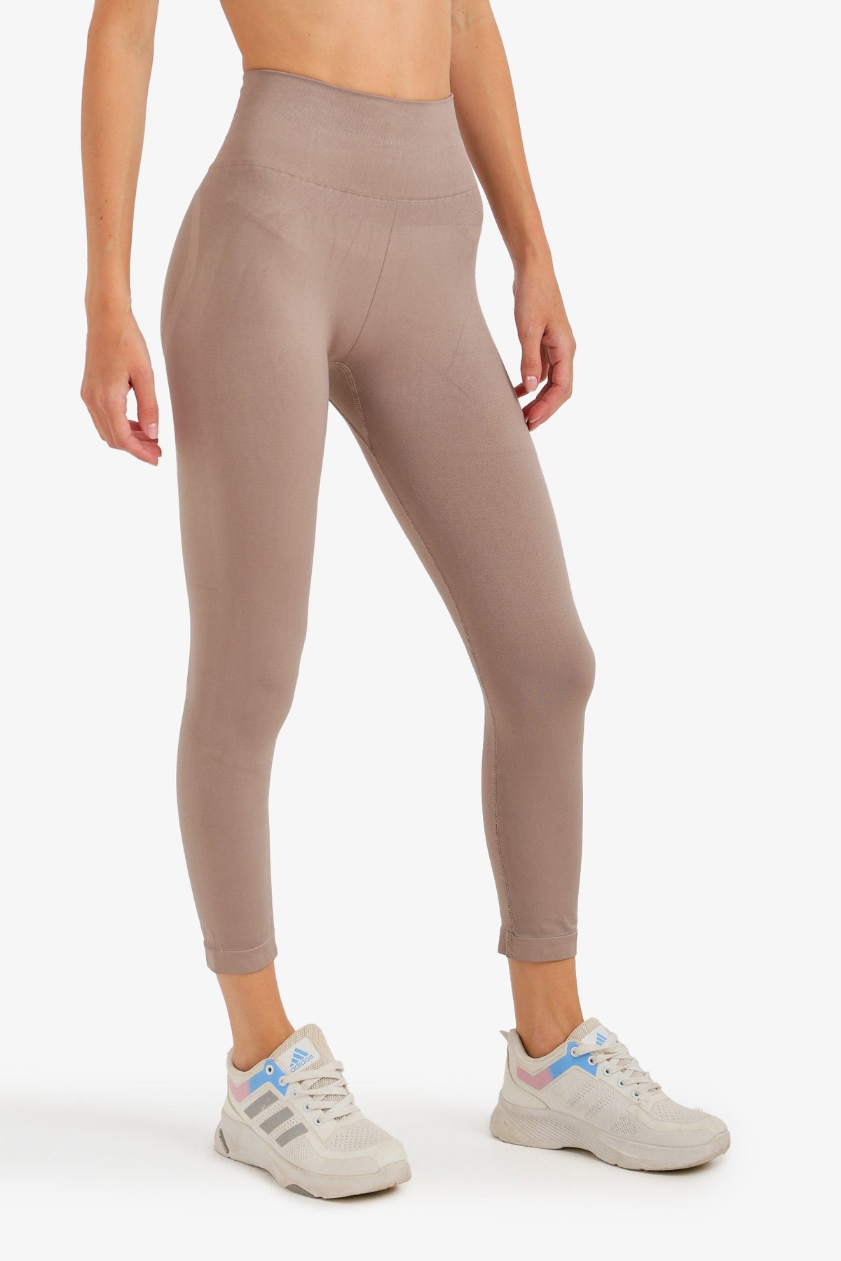 Plain Push-Up High-Waist Leggings – Dusty Rose
