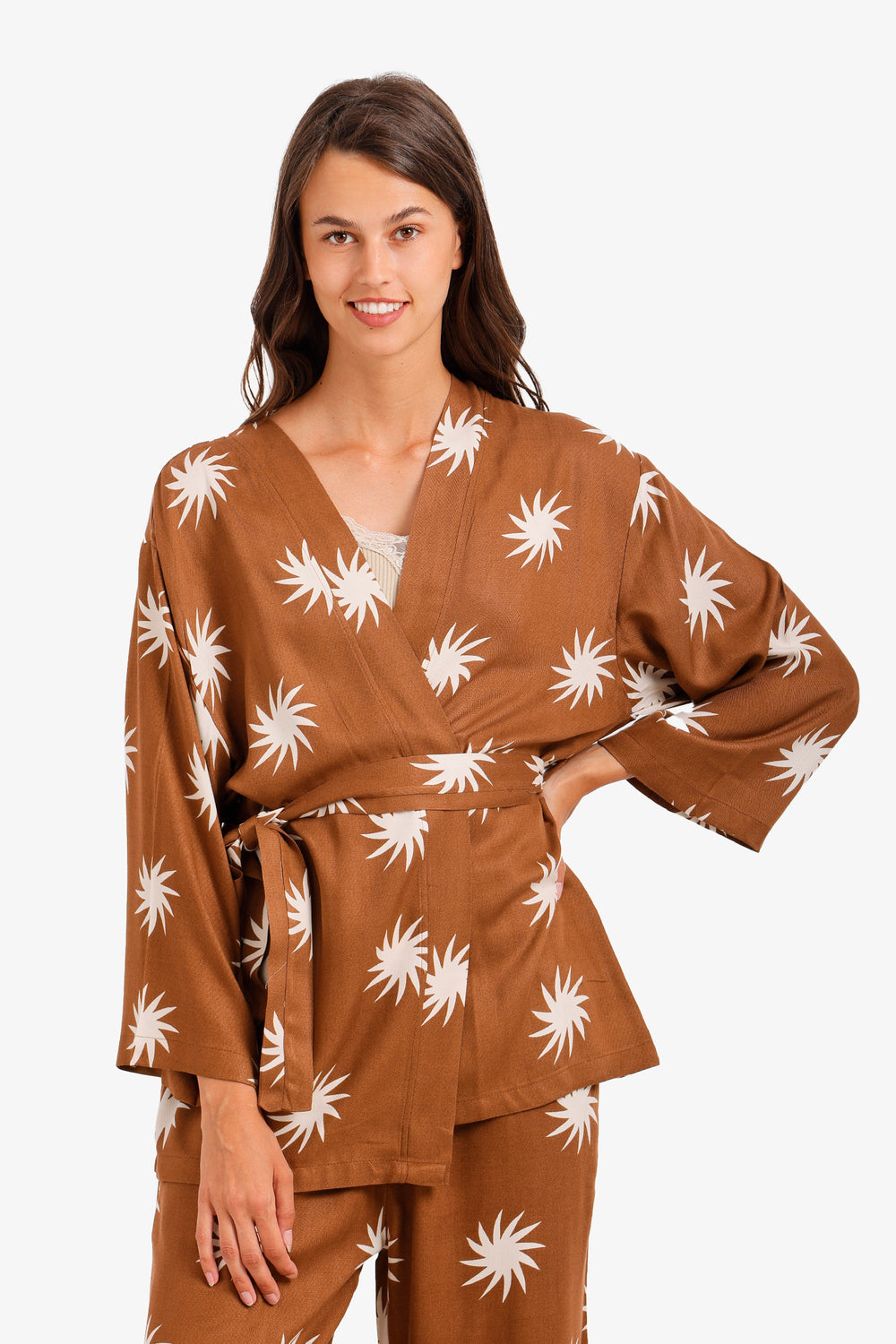 Sunburst Wrap Kimono – Havan