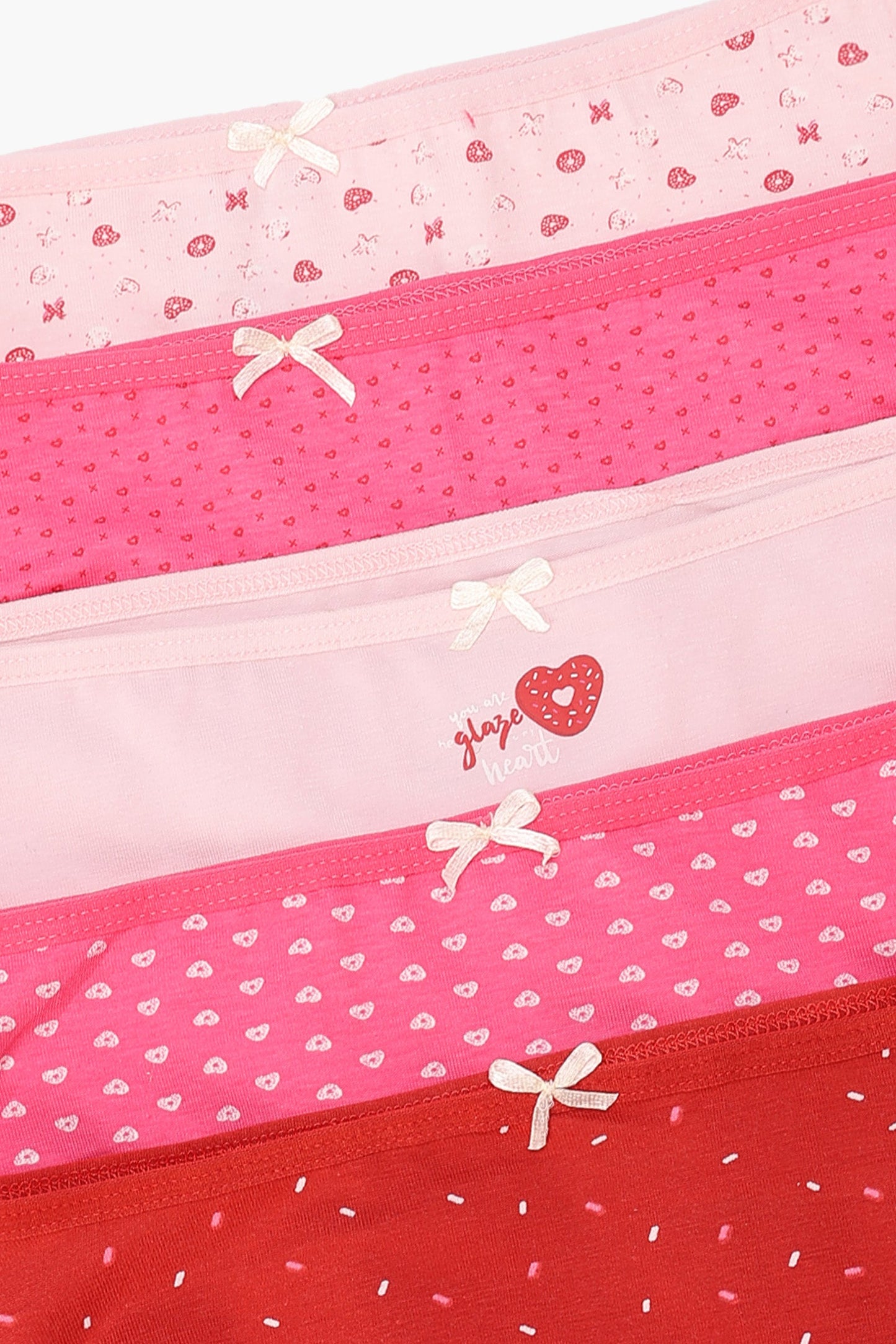 Pack of 5 Colored Brief Panties