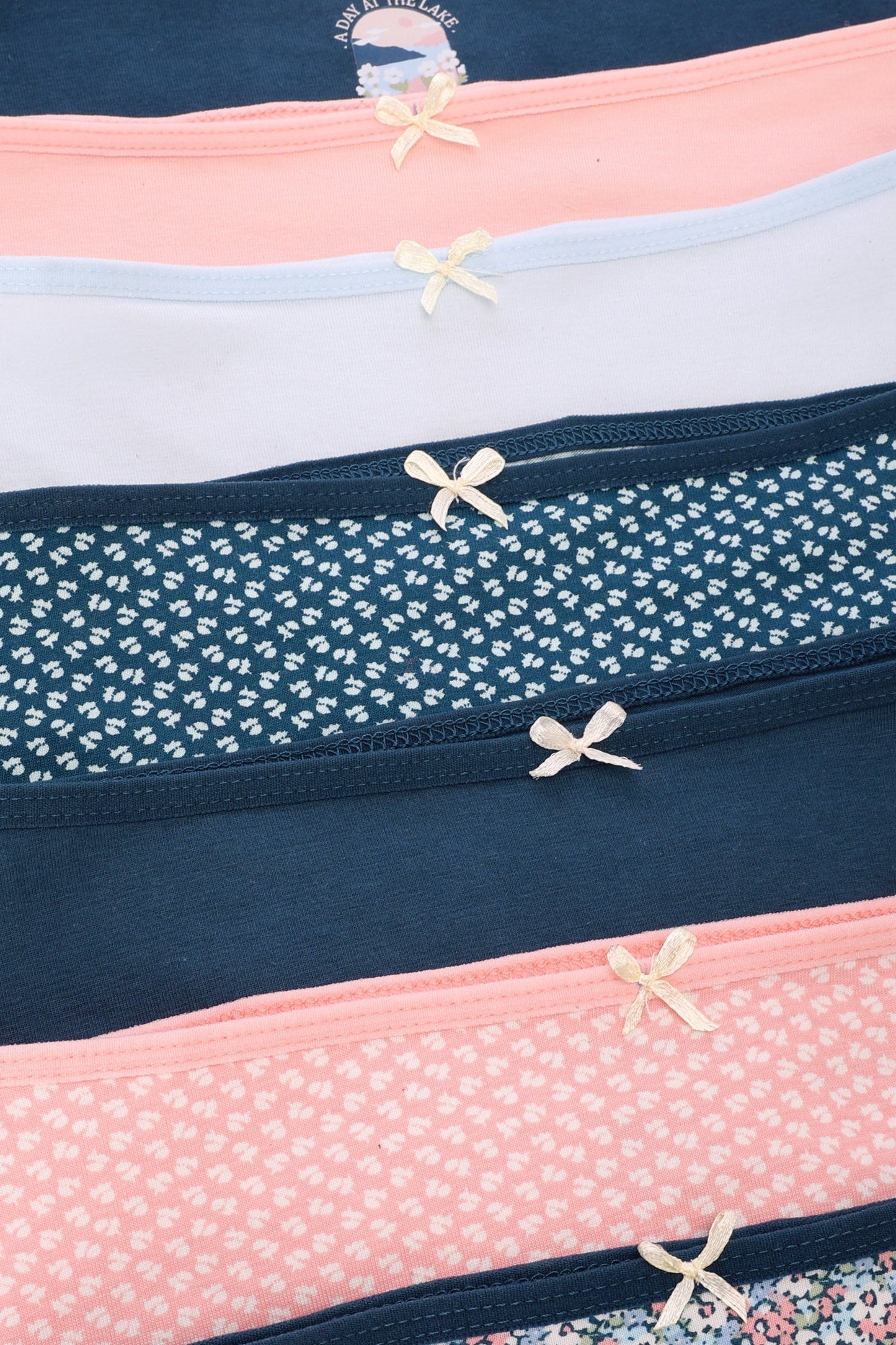 Pack of 7 Colored Full Brief Panties