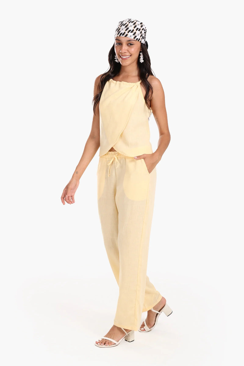 Tencel Solid Beach Set – Yellow