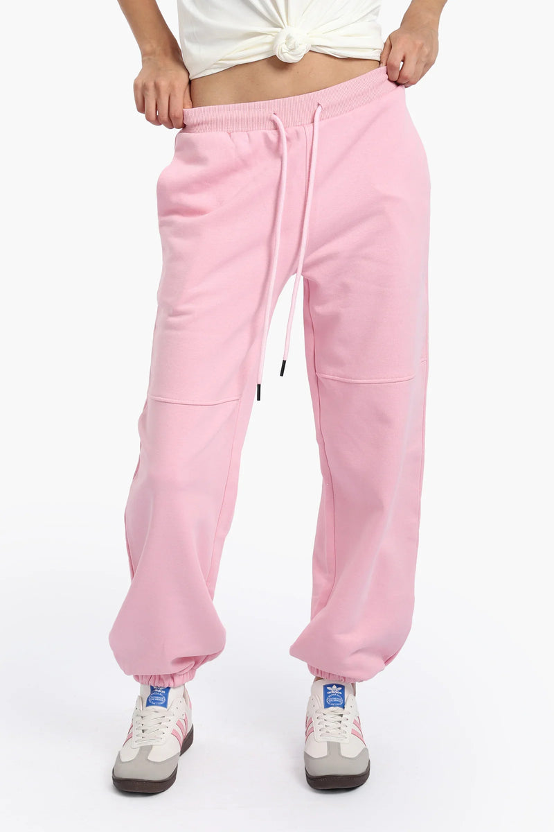 Milton Solid Lounge Pants – Pink