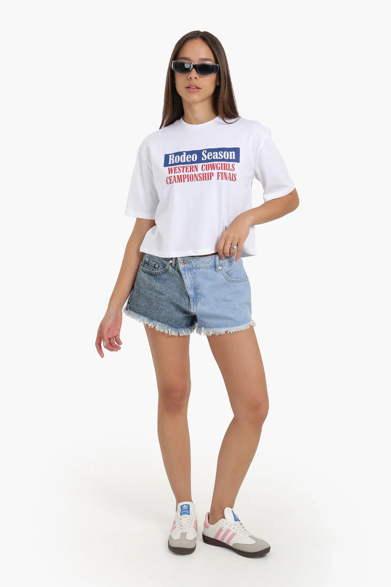 Cotton Printed T-Shirt – Off White