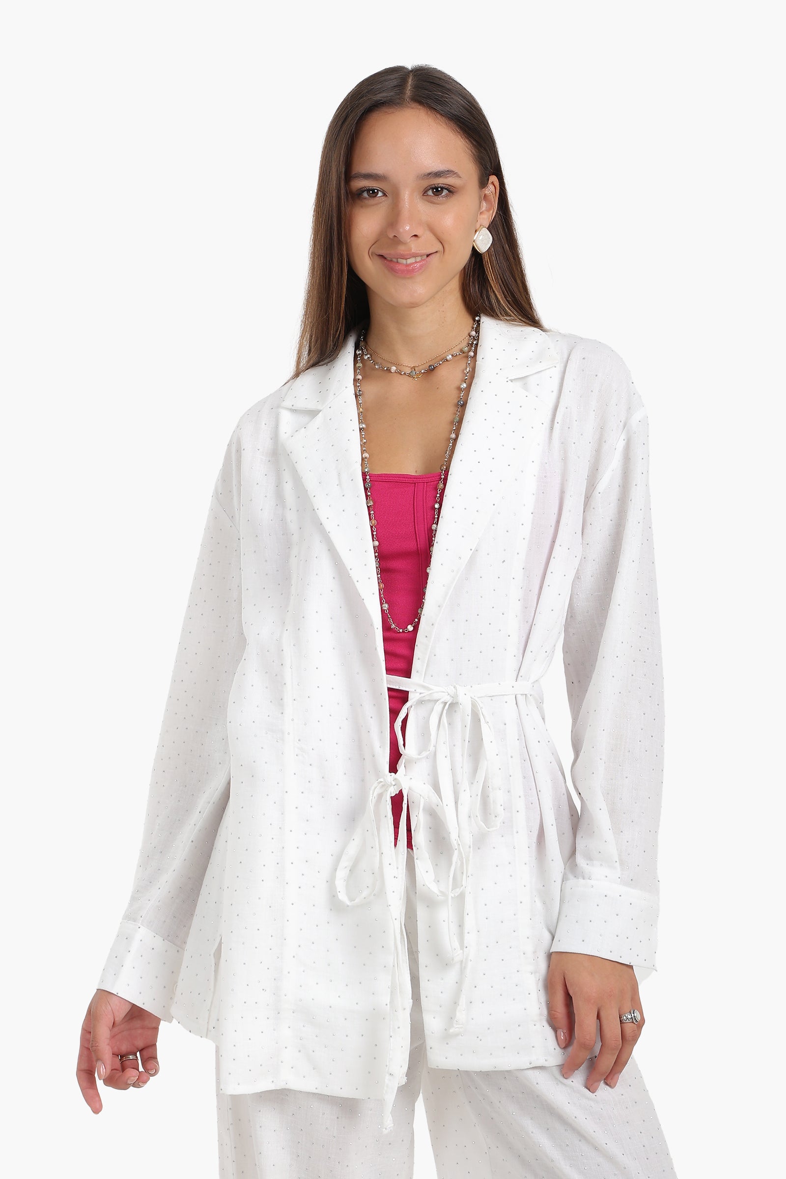 Flowy Wrap Cardigan Top