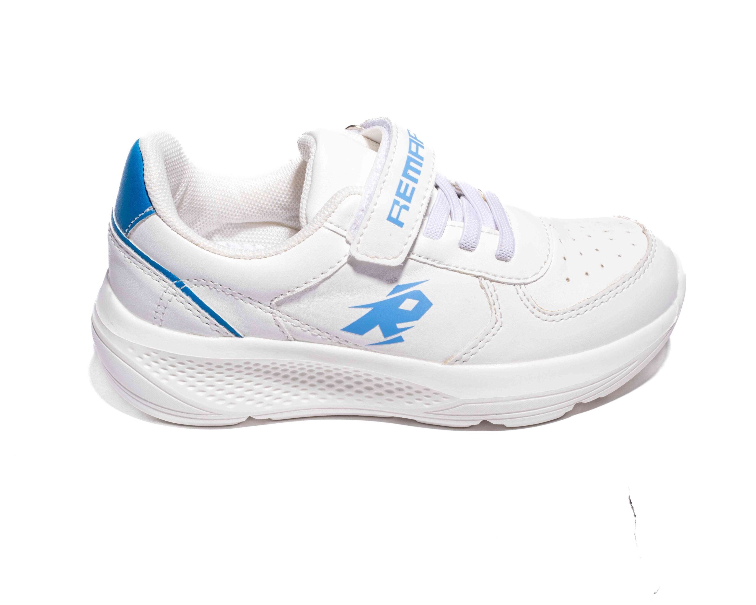 Faux Leather Comfortable Casual Shoes - White