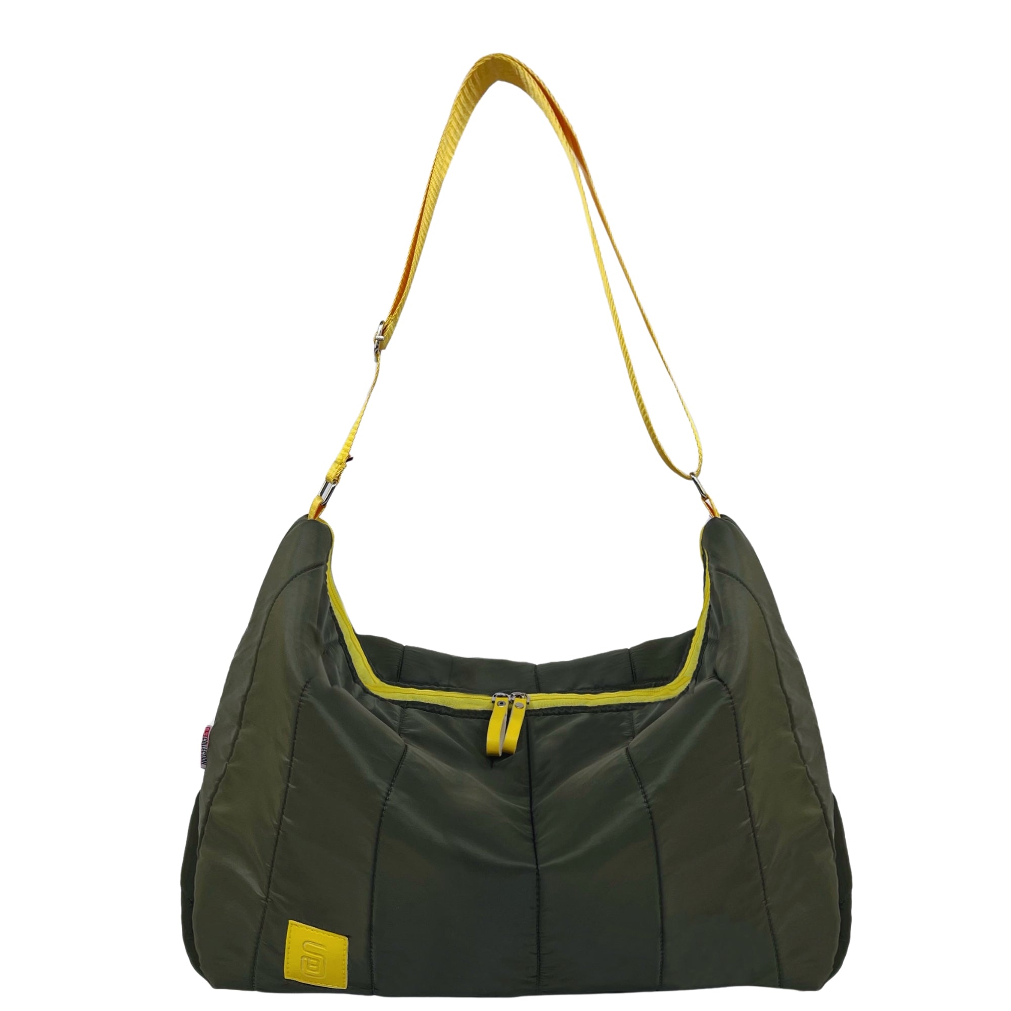 Water-Resistant Large Tote Bag - Olive