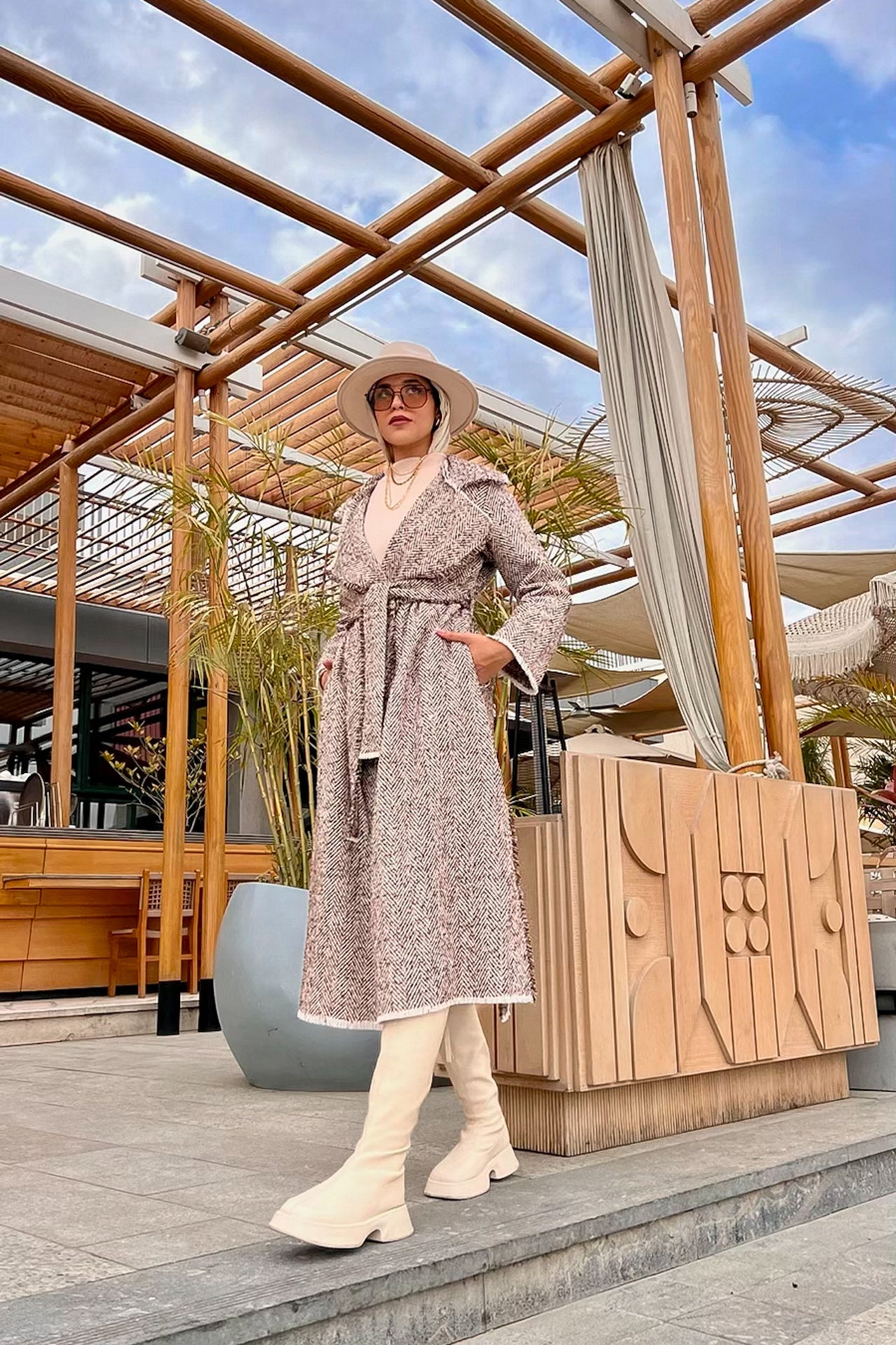 Tweed Coat
