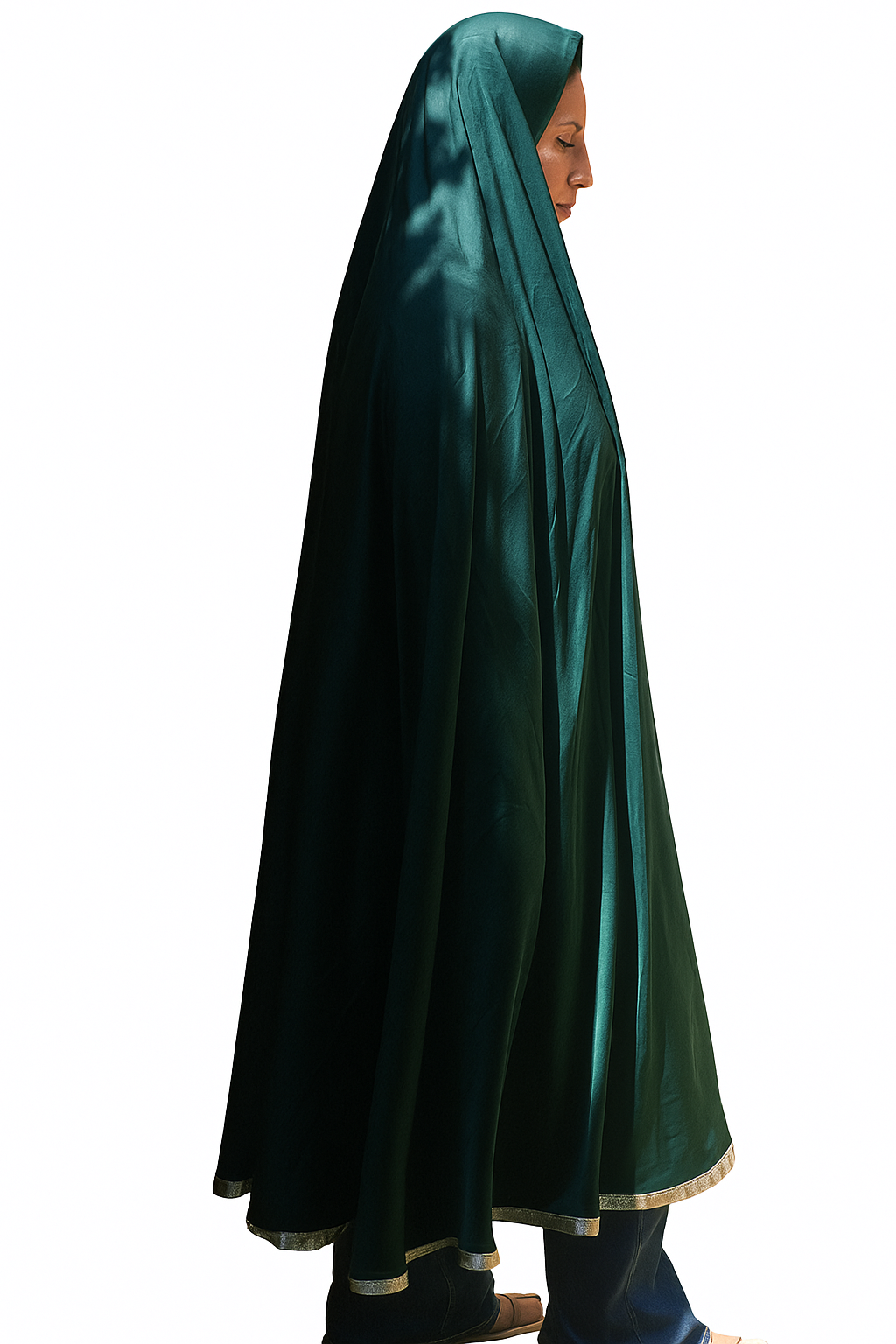 Crepe Dahlia Isdal - Green