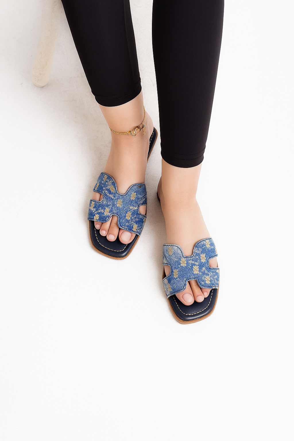Denim Slipper H - Dark Jeans