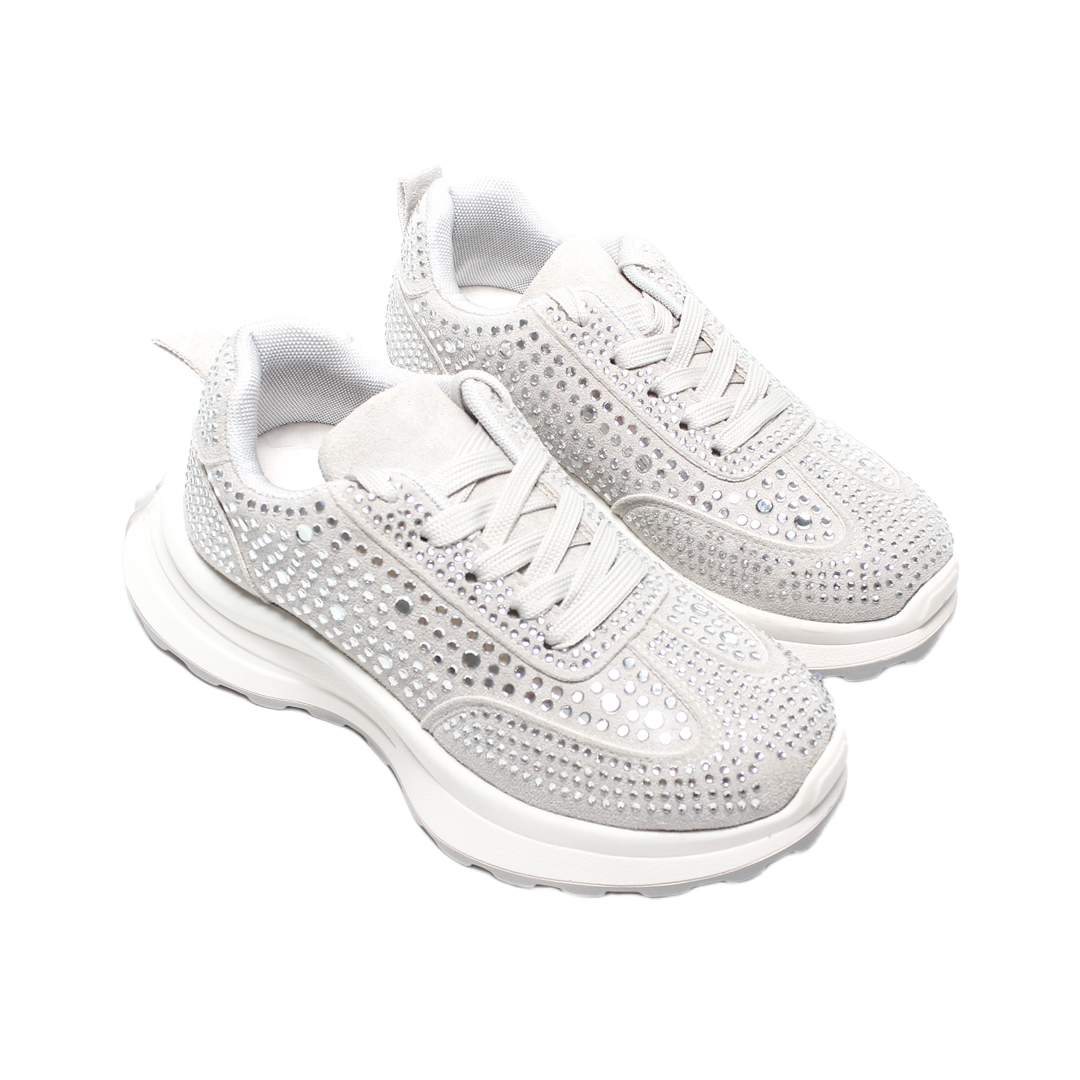 Suede Sneakers - Grey