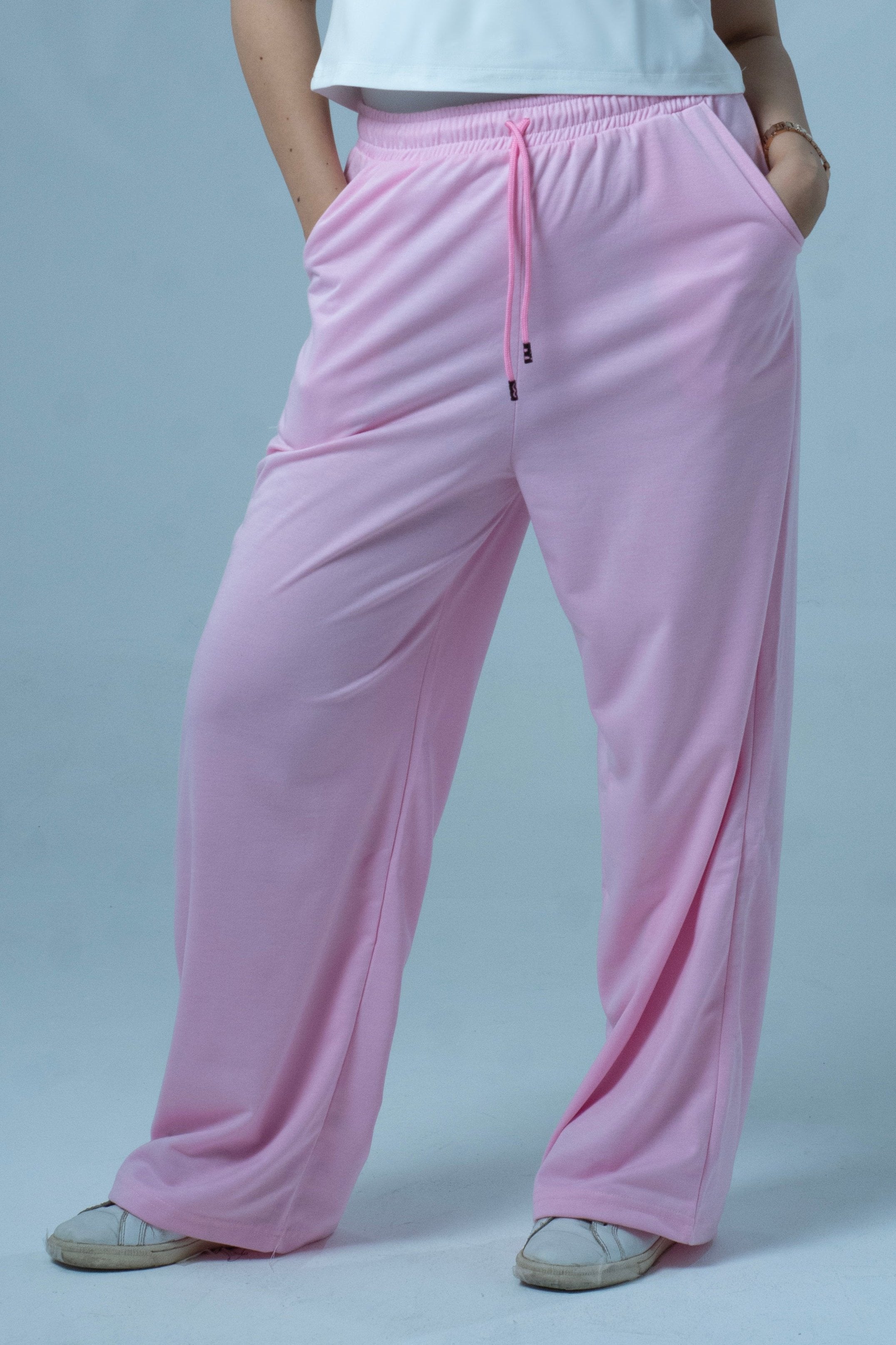 Cotton Comfy Pants - Pink