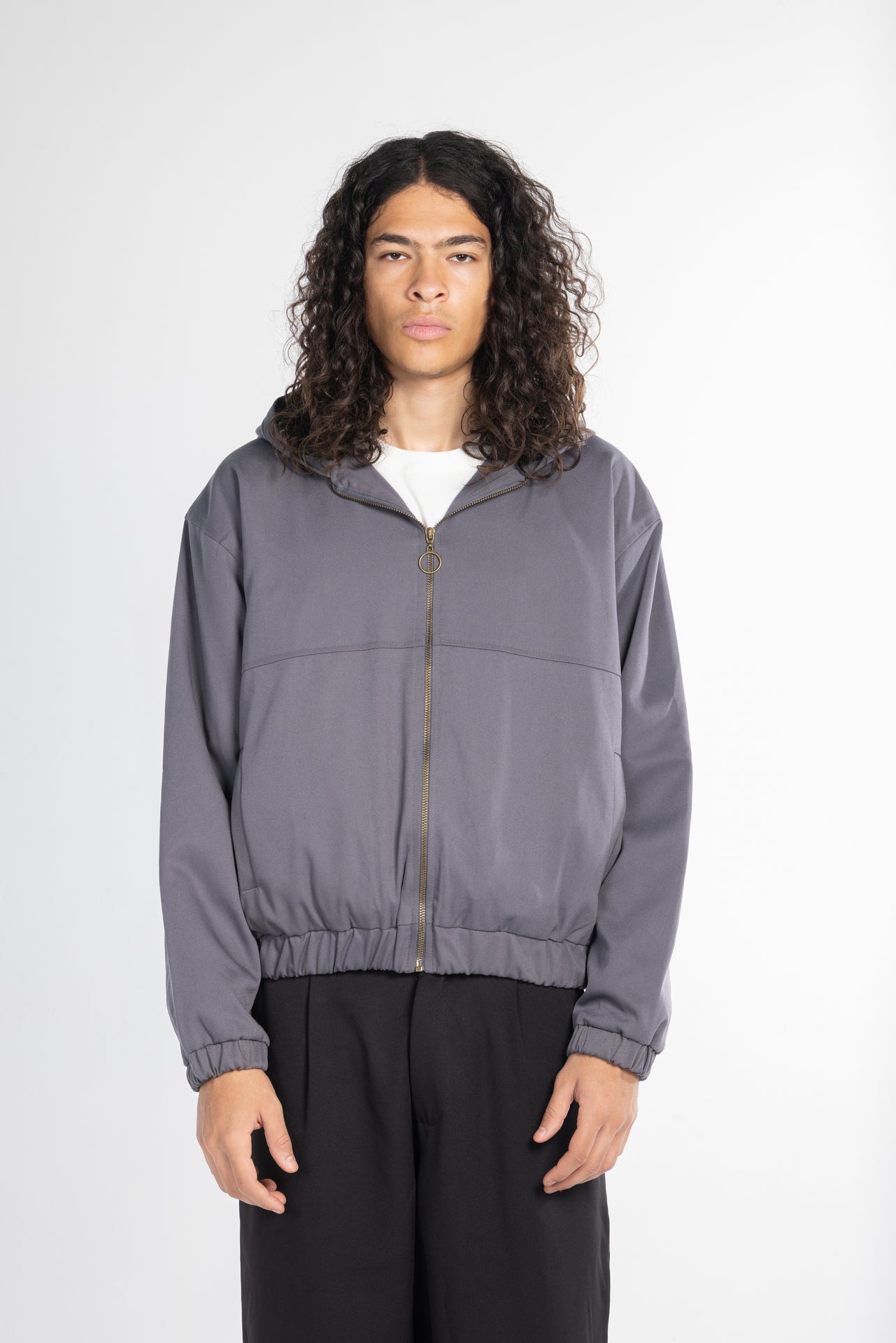 GRAY WORK JACKET