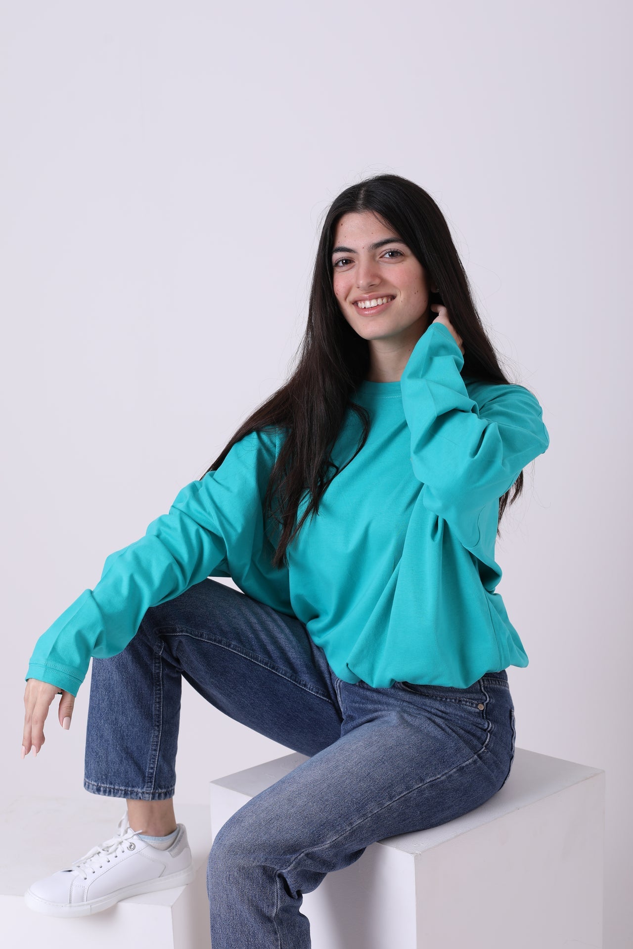 Cotton T-Shirt With Elastic