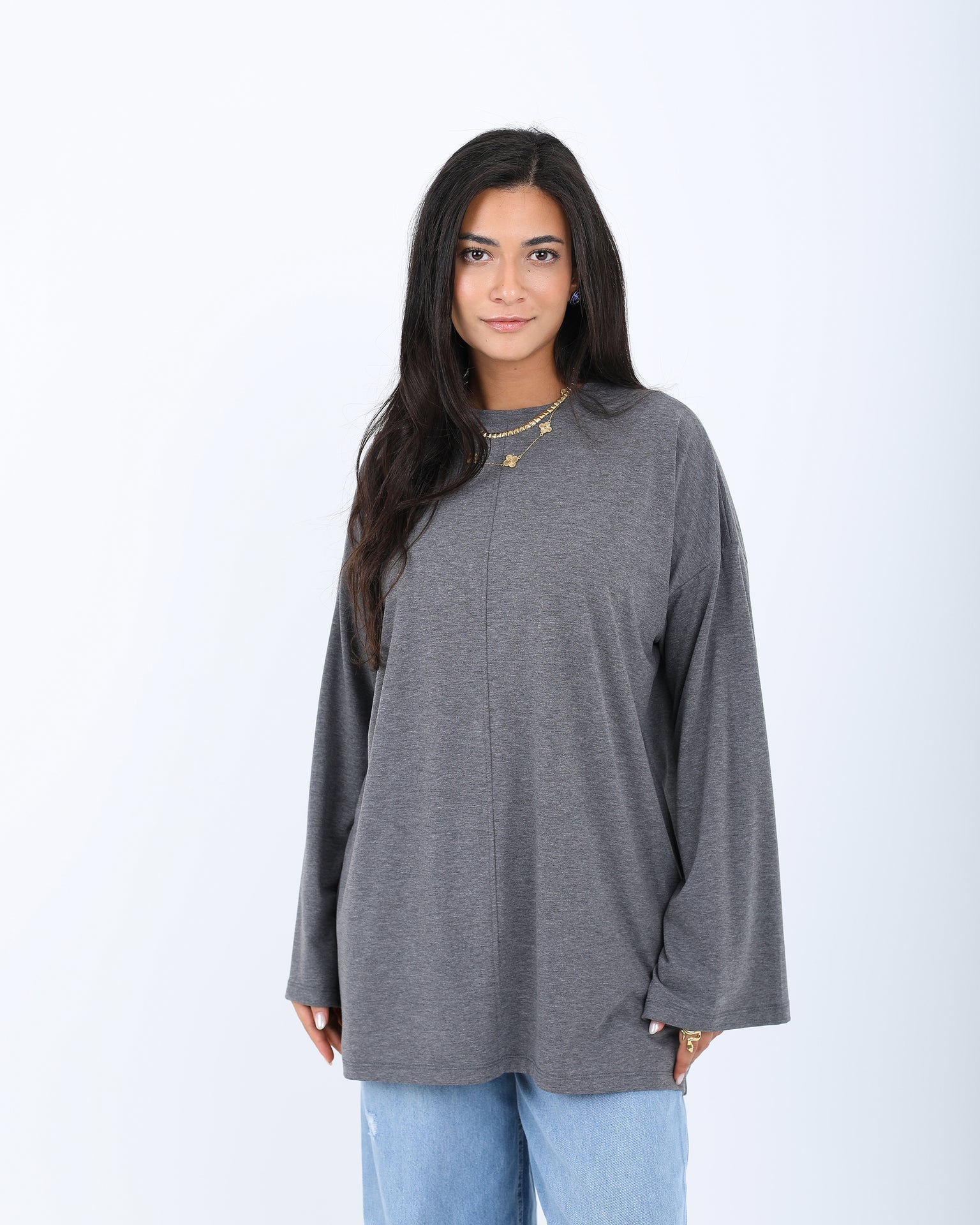 Long Sleeves Basic Top