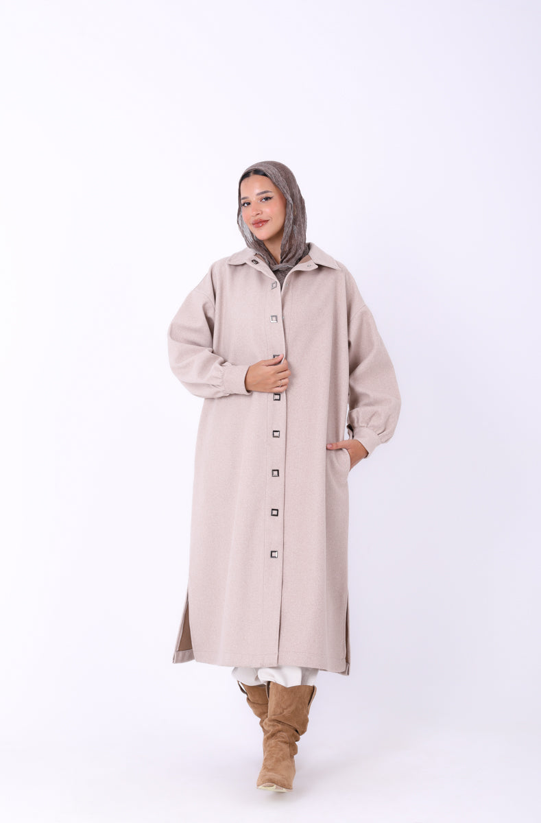 Long Buttons Coat