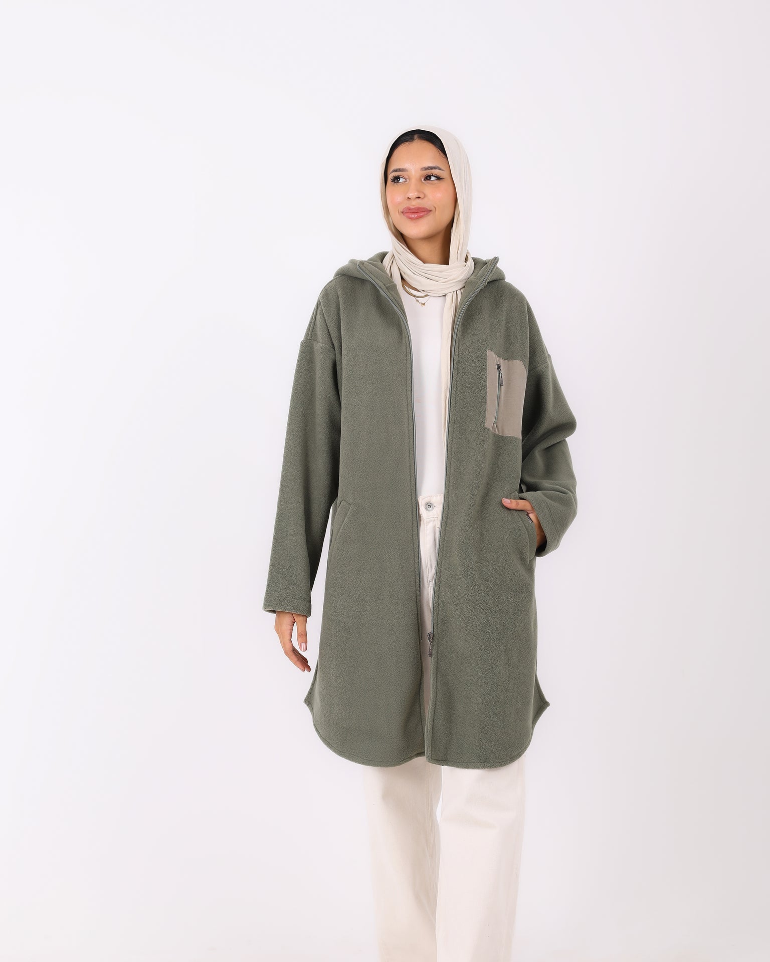 Jacket With Zipper