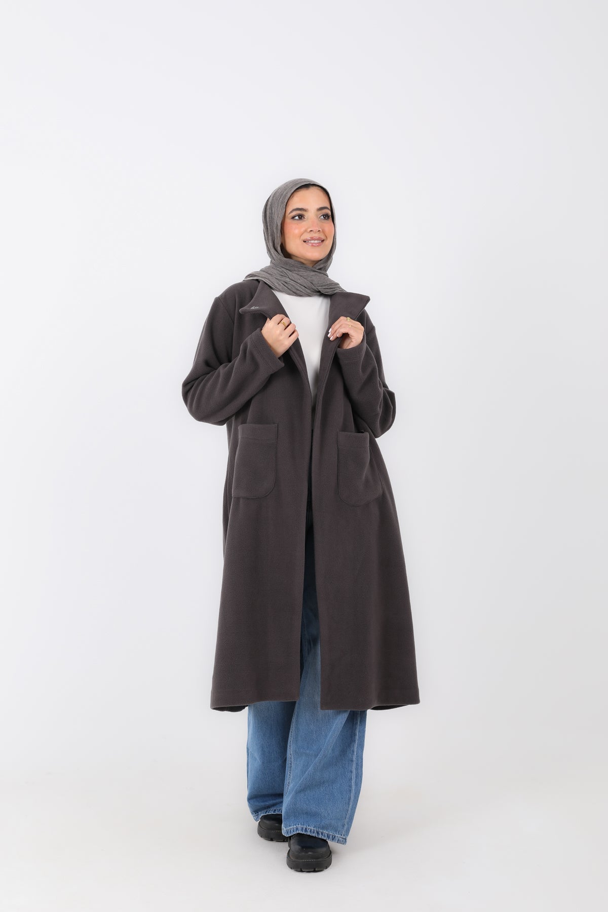 Side Button Coat