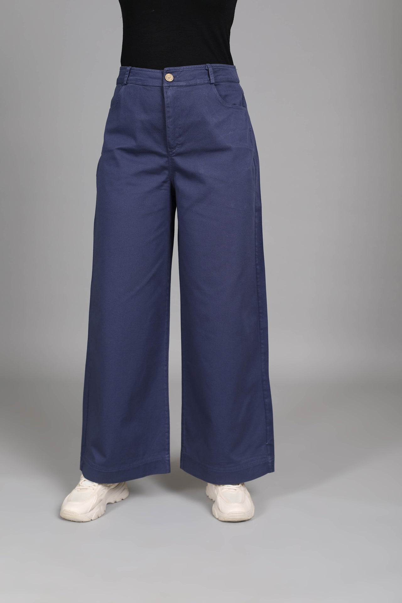 Wide Leg Gabardine Pants B13/3