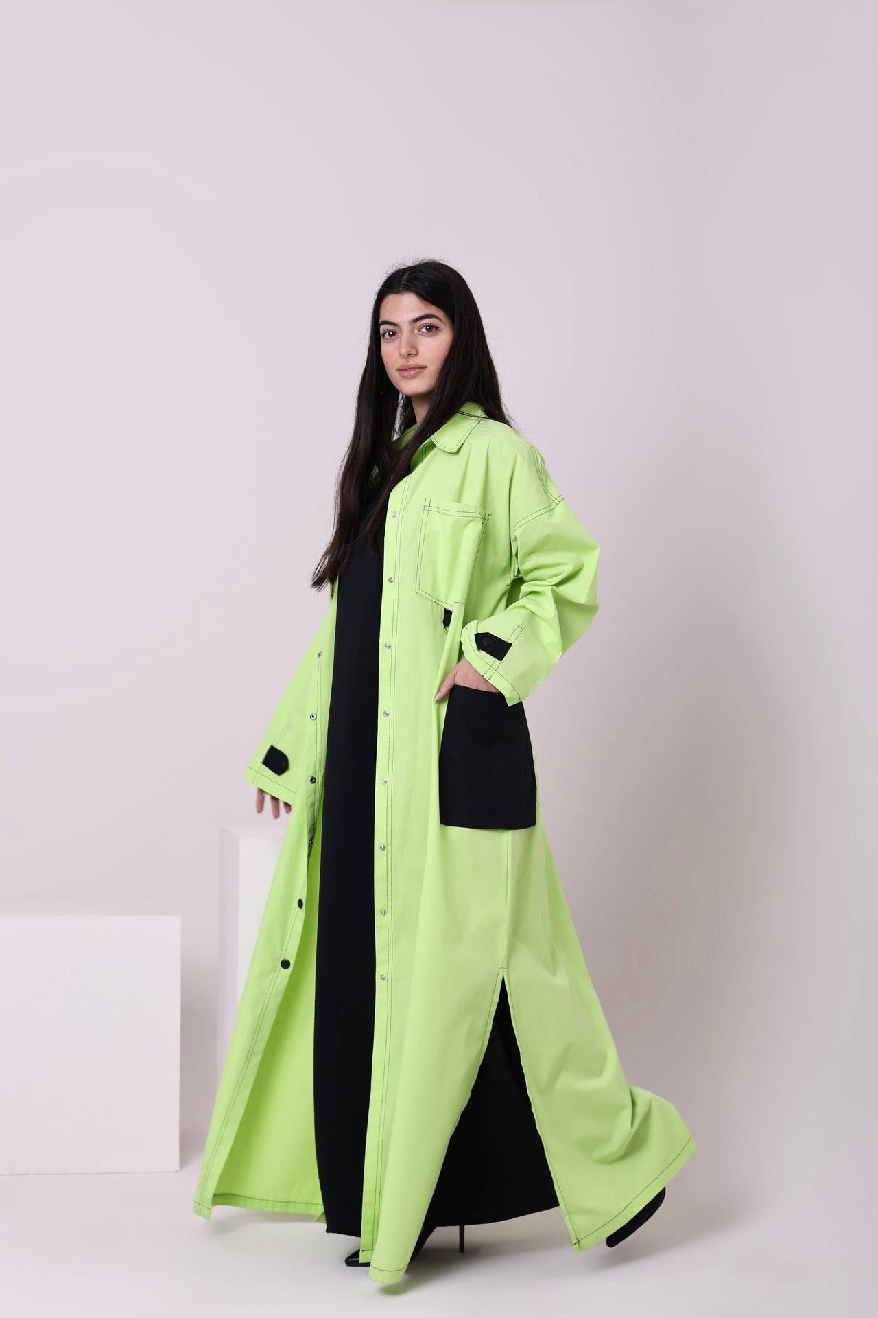 Poplin Abaya