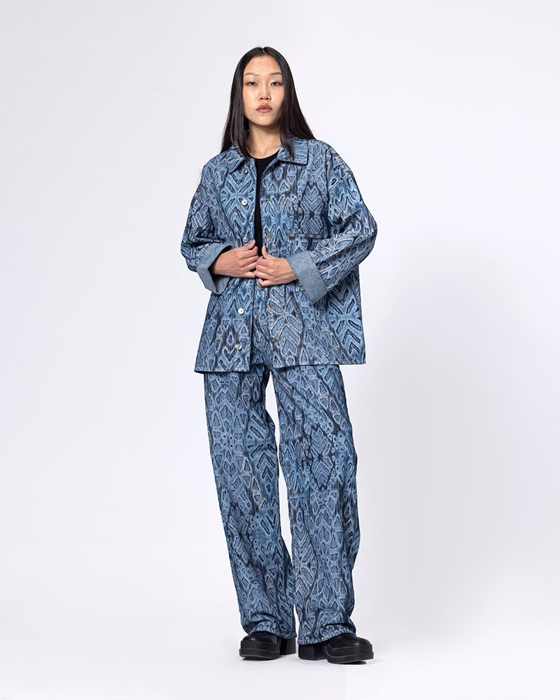 Denim Jakar Set - Dark Blue