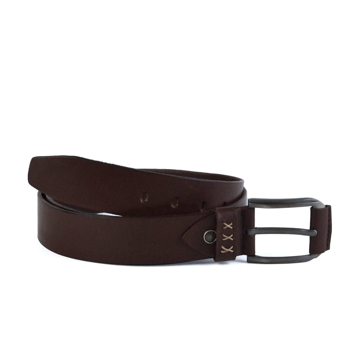 Leather Classic Belt - Dark Brown