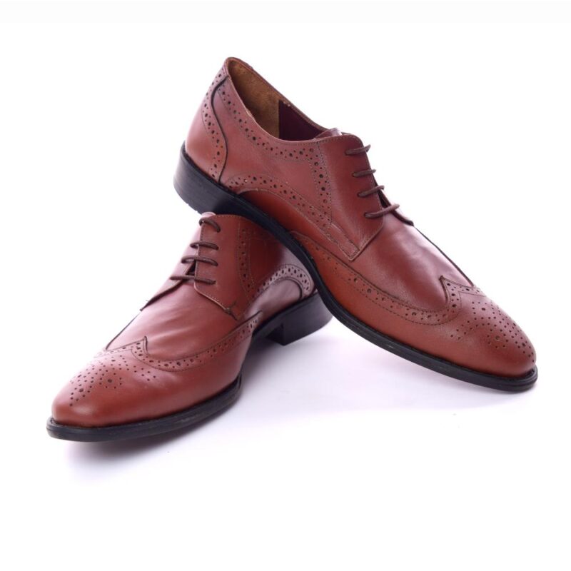 Leather Wingtip Formal Shoes – Havan