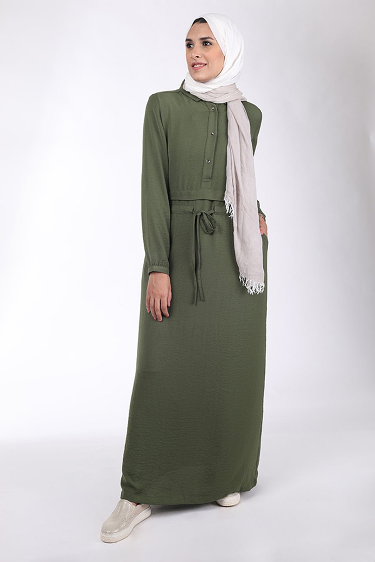 Crepe Dress 3013