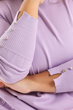 4 Buttoned Cuffs Pullover - Clue Wear