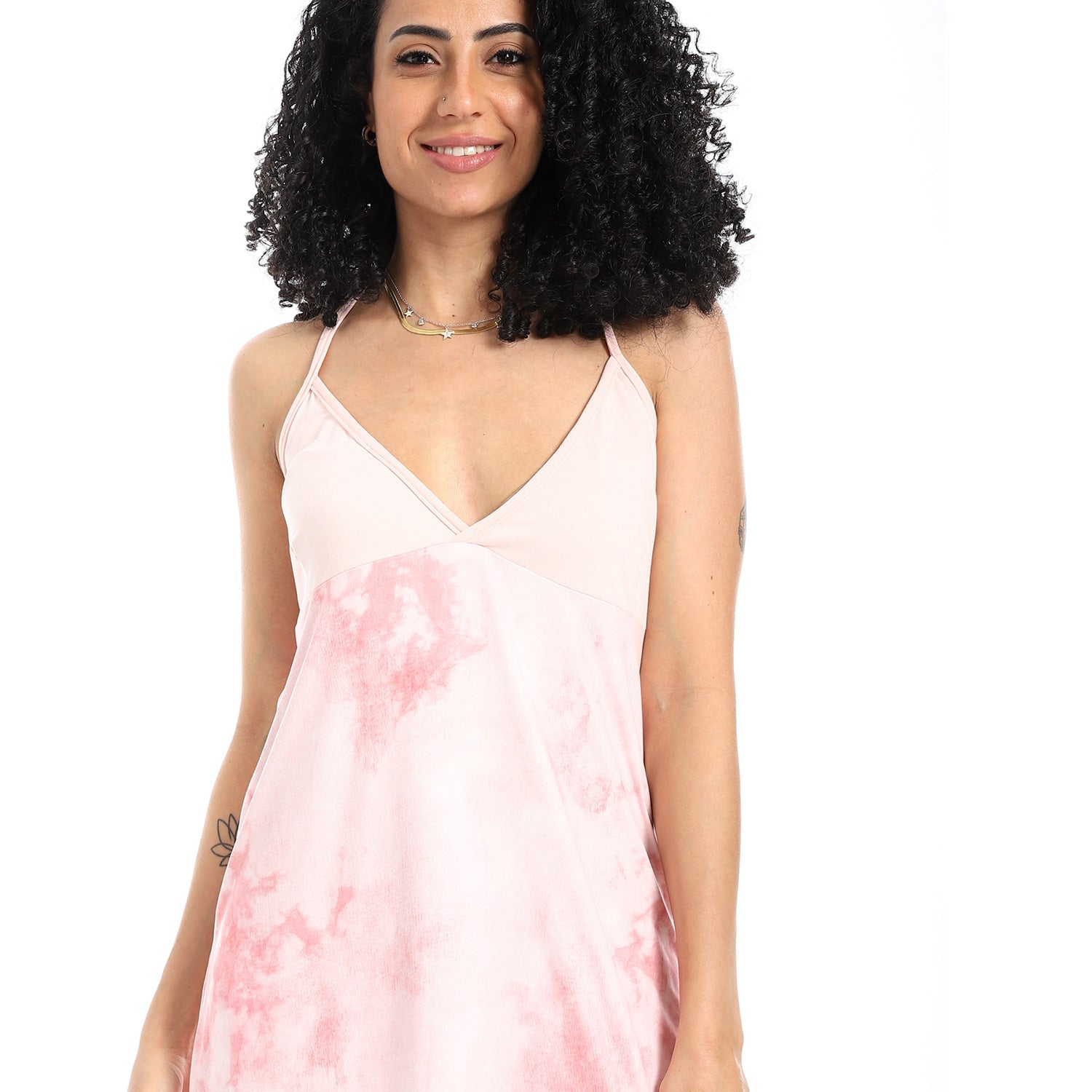 Black & White Printed Sleepshirt