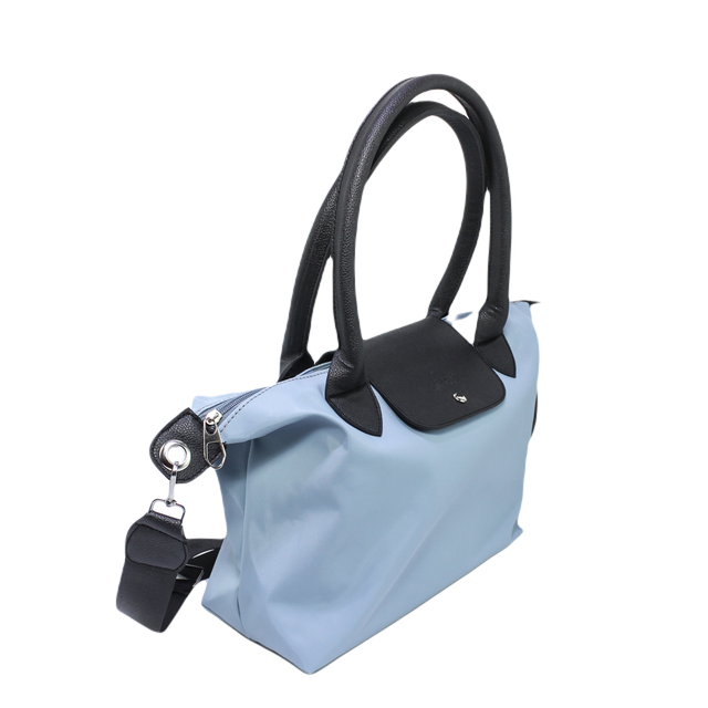 Canvas Elegant Handbags - Light Blue