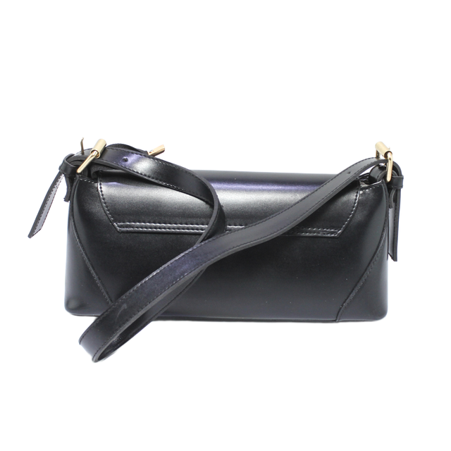 Minimalist Shoulder Bag - Black