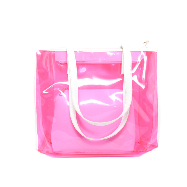 Bold Fuchsia See-Tot Bag