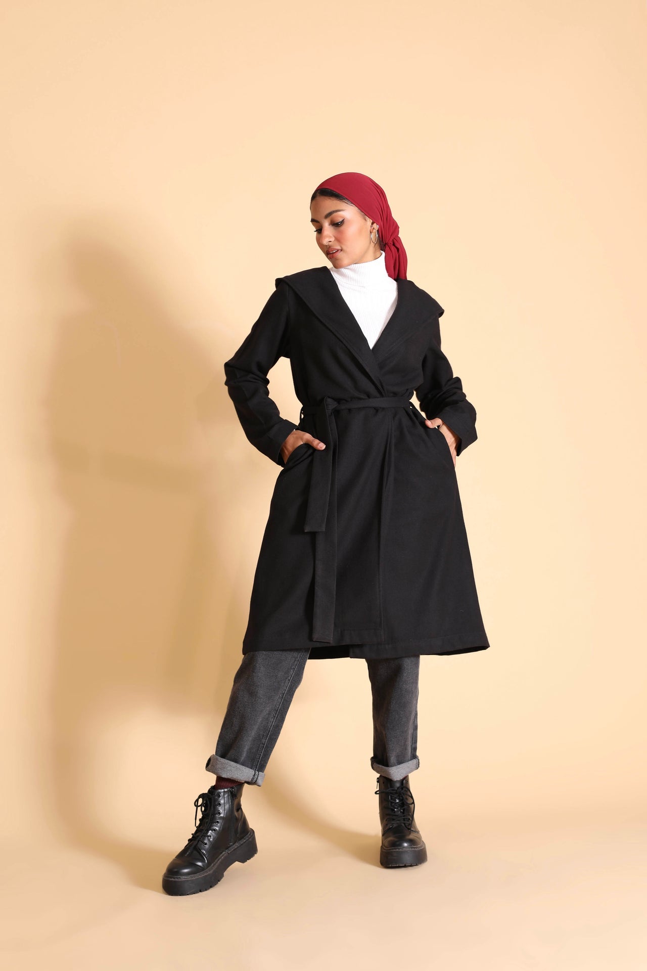 Coat With Belt