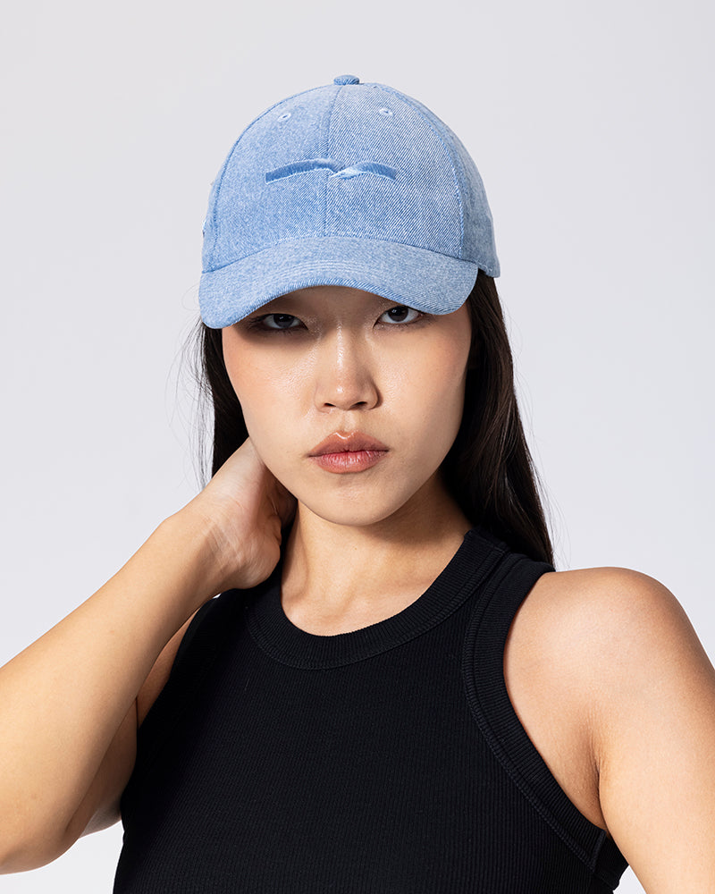 Denim Sports Cap - Light Blue
