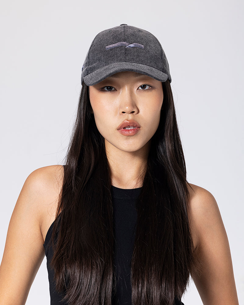 Denim Cap Fashion Style - Grey