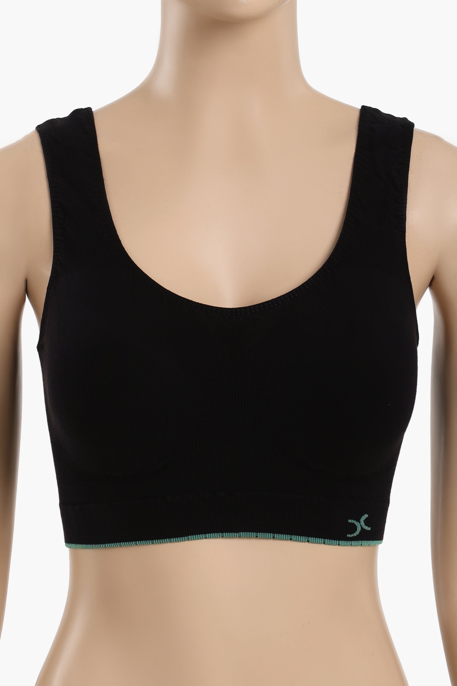 Cookies Seamless Bralette - Black
