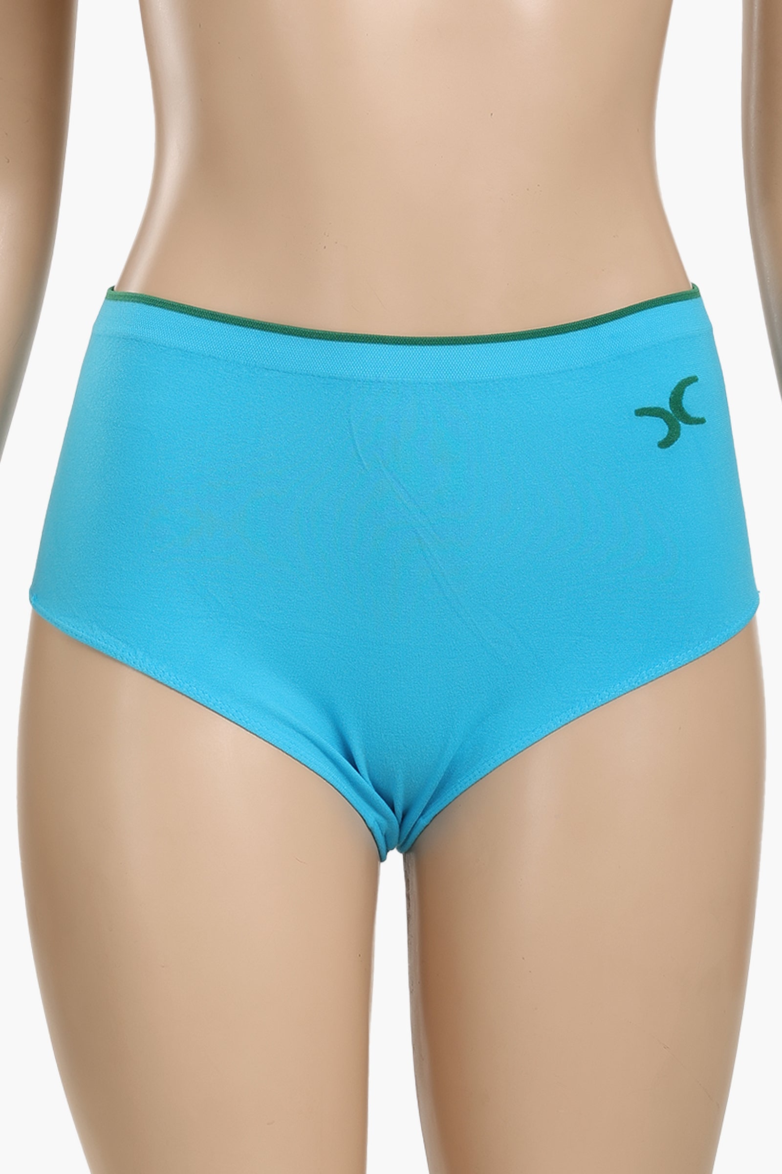 Cookies Brief Seamless Panty - Turquoise