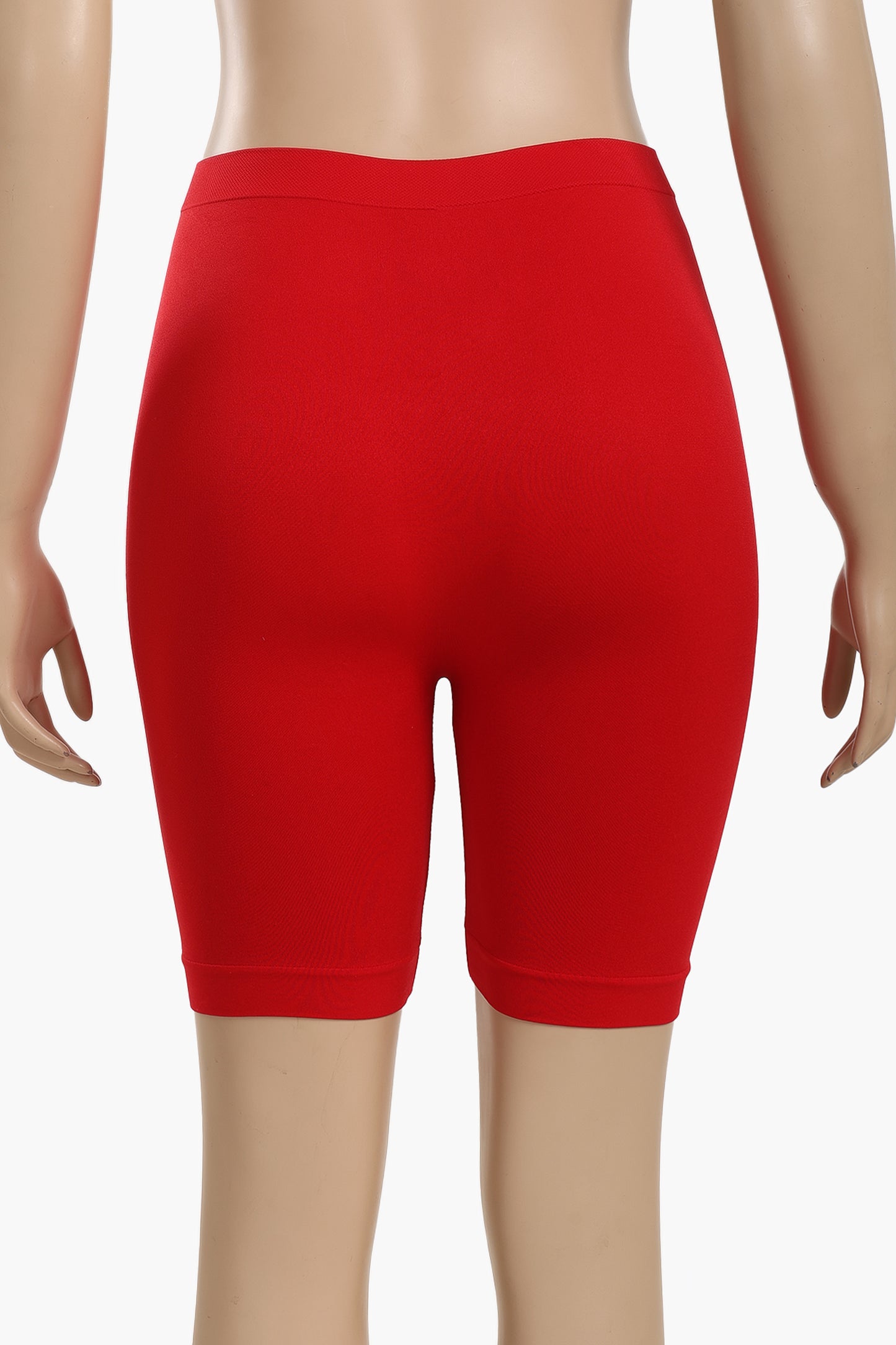 Cookies Mid Thigh Shorts - Red