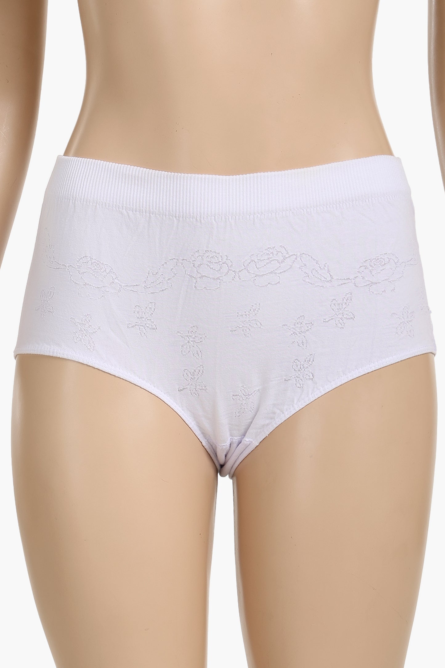 Cookies Full Brief Panty - White